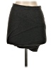 Leith Solid Gray Casual Skirt Size S - photo 1