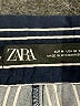 Zara Stripes Black Casual Pants Size M - photo 7