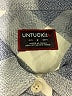 UNTUCKit Checkered-gingham Gray Long Sleeve Button-Down Shirt Size 2 - photo 7