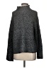 LINE Metallic Gray Turtleneck Sweater Size S - photo 1