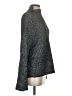 LINE Metallic Gray Turtleneck Sweater Size S - photo 4