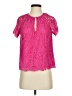 J.Crew Pink Short Sleeve Blouse Size XS - photo 1