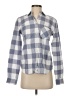 UNTUCKit Checkered-gingham Gray Long Sleeve Button-Down Shirt Size 2 - photo 1