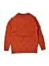 Adorable Sweetness Polka Dots Orange Pullover Sweater Size 7 - 8 - photo 1
