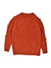 Adorable Sweetness Polka Dots Orange Pullover Sweater Size 7 - 8 - photo 2
