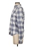 UNTUCKit Checkered-gingham Gray Long Sleeve Button-Down Shirt Size 0 - photo 5