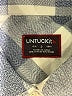 UNTUCKit Checkered-gingham Gray Long Sleeve Button-Down Shirt Size 2 - photo 7