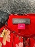 Vince Camuto 100% Polyester Floral Red Casual Dress Size M - photo 7