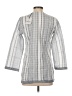 UNTUCKit 100% Cotton Gray 3/4 Sleeve Blouse Size 0 - photo 2