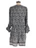 Ann Taylor LOFT 100% Polyester Gray Blue Romper Size 8 - photo 2