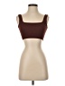 OQQ Brown Tube Top Size S - photo 1