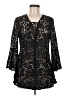 Alex Marie Black Long Sleeve Blouse Size M - photo 1