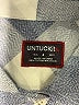 UNTUCKit Checkered-gingham Gray Long Sleeve Blouse Size 4 - photo 7