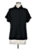 Unbranded Stars Black Short Sleeve Blouse Size M - photo 1