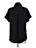 Unbranded Stars Black Short Sleeve Blouse Size M - photo 2