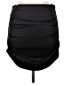 And Now This 100% Polyester Solid Black Casual Skirt Size XL - photo 1