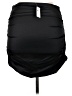 And Now This 100% Polyester Solid Black Casual Skirt Size XL - photo 2