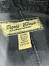 Paris Blues 100% Cotton Black Denim Jacket Size XL - photo 7