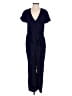 Madewell 100% Cupro Solid Blue Jumpsuit Size 00 - photo 1