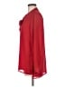 Acevog Red Long Sleeve Blouse Size M - photo 5