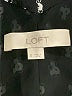 Ann Taylor LOFT 100% Polyester Polka Dots Black Casual Dress Size S - photo 7