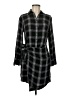 UNTUCKit Plaid Black Casual Dress Size 6 - photo 1