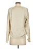 Brass 100% Polyester Ivory Long Sleeve Blouse Size S - photo 2