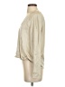 Brass 100% Polyester Ivory Long Sleeve Blouse Size S - photo 5