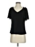 CeCe Black Short Sleeve Top Size XS - photo 1