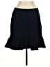 Tommy Hilfiger Solid Black Blue Formal Skirt Size 6 - photo 1