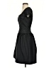 Reiss 100% Polyester Solid Black Cocktail Dress Size 2 - photo 5