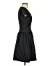 Reiss 100% Polyester Solid Black Cocktail Dress Size 2 - photo 4