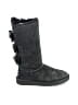 Ugg Australia 100% Leather Black Boots Size 5 - photo 1