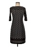 Max Studio Print Black Casual Dress Size S - photo 1