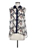 W118 by Walter Baker 100% Polyester Ivory Sleeveless Blouse Size M - photo 1