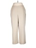 Alfred Dunner Solid Tan Casual Pants Size 14 - photo 1