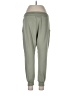 Obsessed Solid Green Casual Pants Size L - photo 2