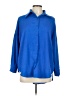 Unbranded 100% Polyester Blue 3/4 Sleeve Blouse Size L - photo 1