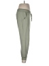 Obsessed Solid Green Casual Pants Size L - photo 4