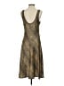 Natori Paisley Brown Casual Dress Size S - photo 2