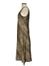 Natori Paisley Brown Casual Dress Size S - photo 5