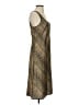 Natori Paisley Brown Casual Dress Size S - photo 4