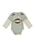 Mud Pie Gray Long Sleeve Onesie Size 3-6 mo - photo 1