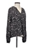 On 34th 100% Viscose Black Long Sleeve Blouse Size XS - photo 1