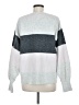 H&M L.O.G.G. Color Block Gray Pullover Sweater Size M - photo 2