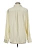 Gap Solid Ivory Long Sleeve Blouse Size M - photo 2