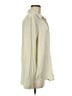 Gap Solid Ivory Long Sleeve Blouse Size M - photo 4