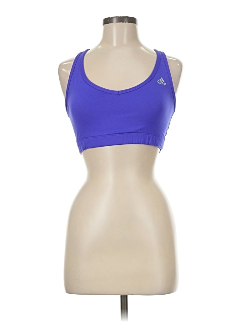 Pre-owned Adidas Originals Sports Bra In Purple