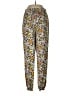 Assorted Brands Floral Yellow Casual Pants Size M - photo 1