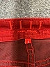 Elle Chevron-herringbone Red Jeans Size 2 - photo 7